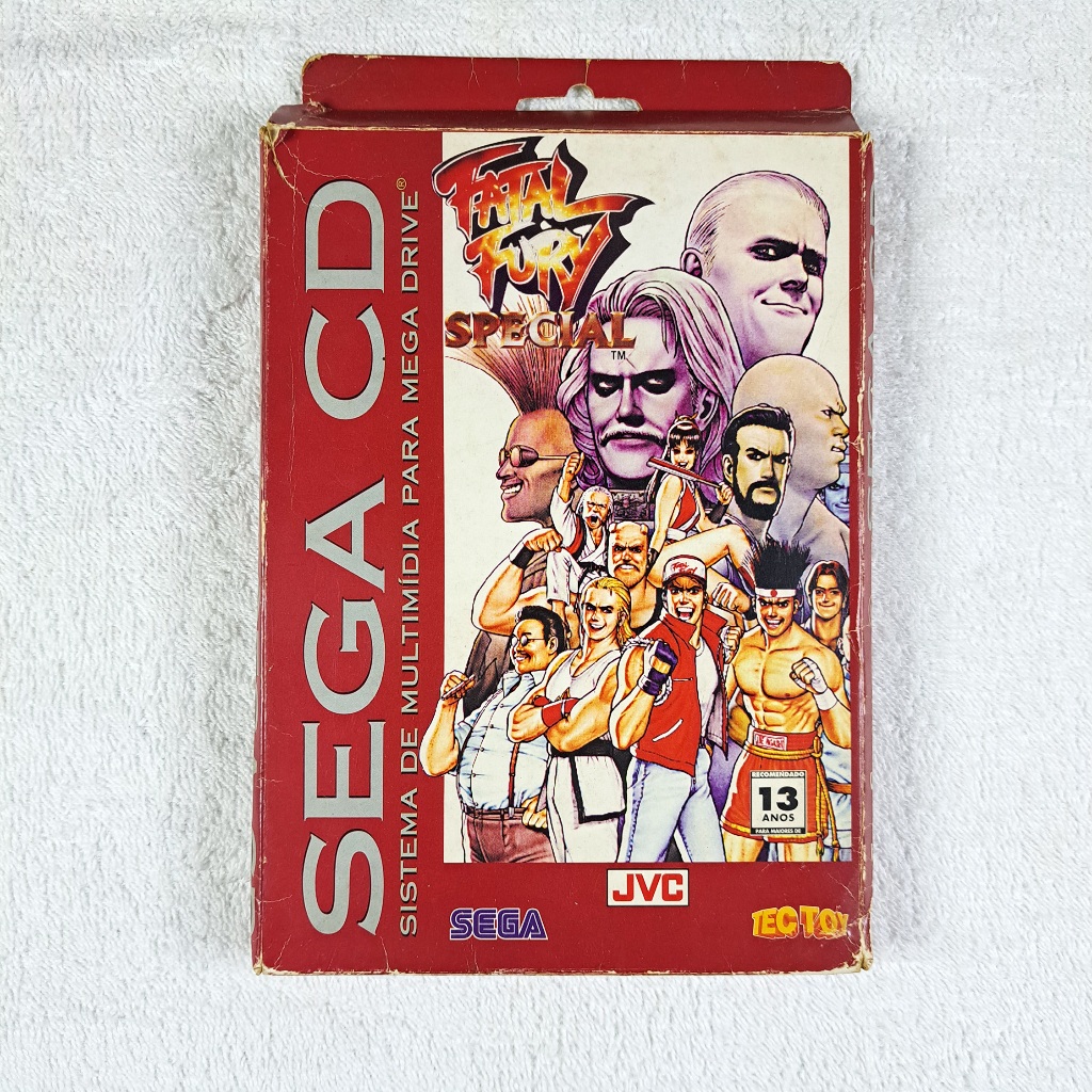 Fatal Fury Special Completo Tectoy Sega Cd Mega Drive - Jogo raro