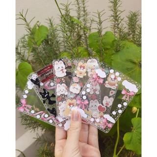 Toploader decorado kpop photocard