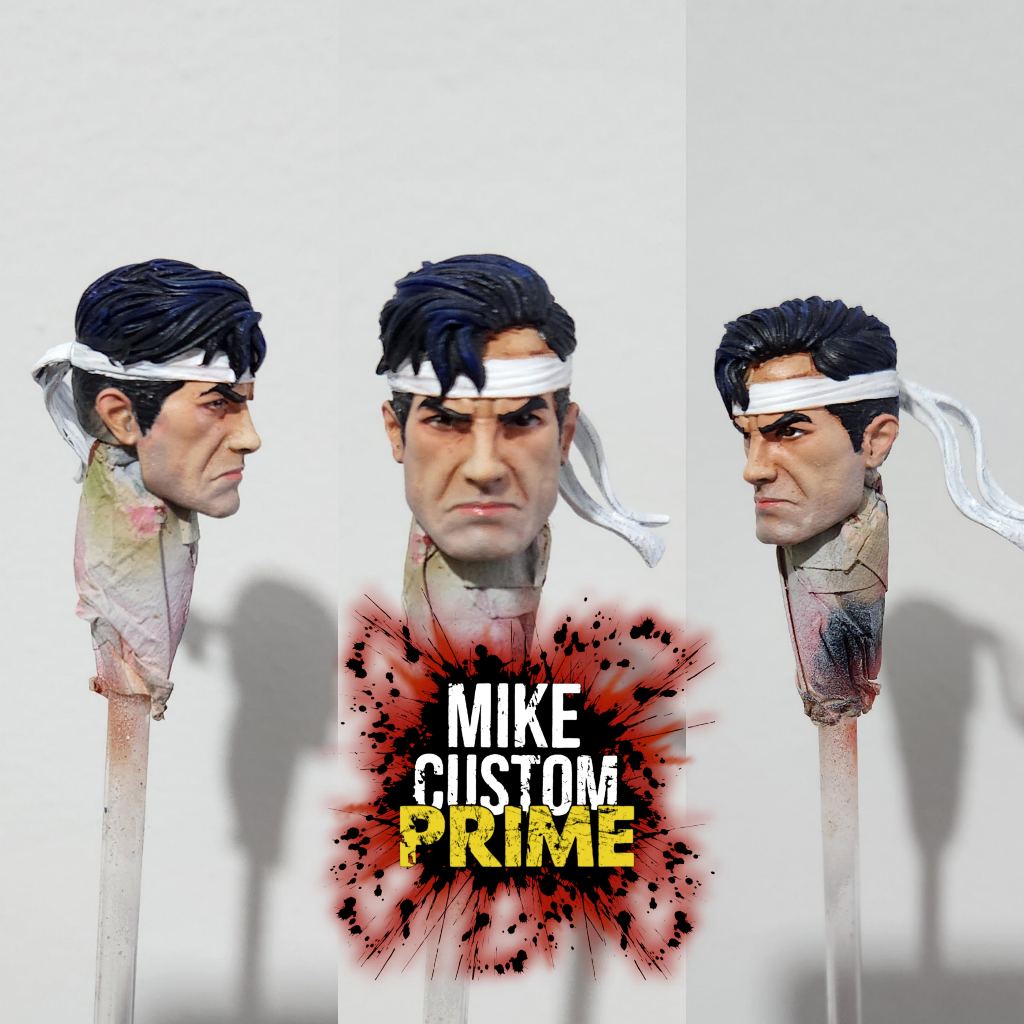 head custom punisher marvel legends