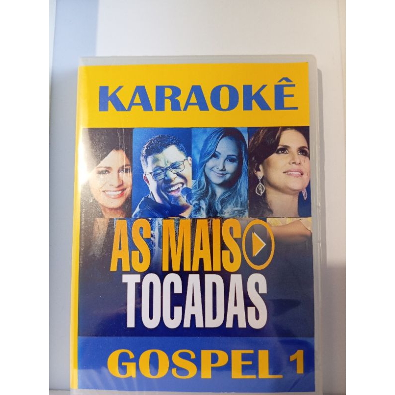 karaokê DVD Gospel volume 1 | Shopee Brasil