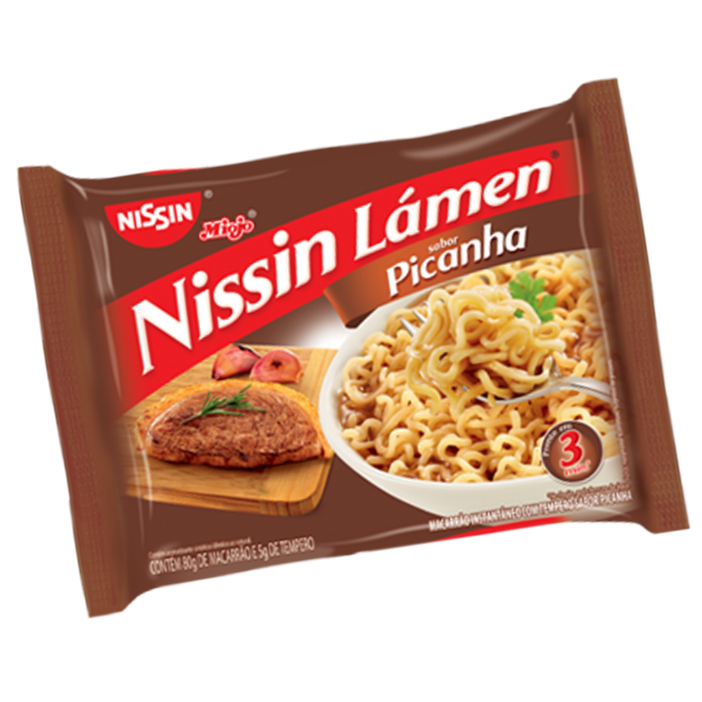Multi-pack Lámen Picanha Nissin Miojo 80g | Shopee Brasil
