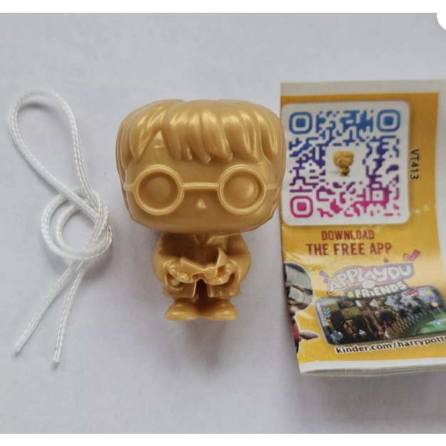 Boneco Harry Potter Quadribol - Harry Potter Dourado
