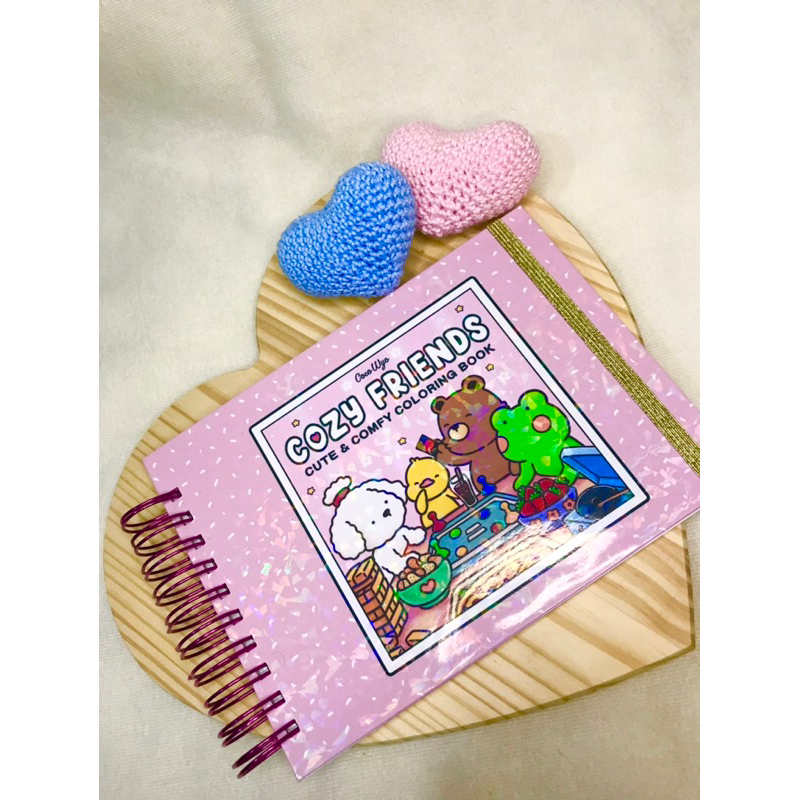 Livro Impresso de Colorir Cozy Friends | Tamanho A5 | Pintura | Desenho ...
