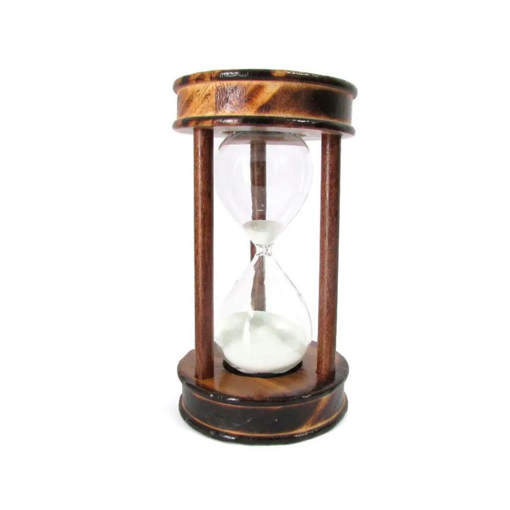 Ampulheta do Tempo Decorativa 14cm -/10 Minutos/lindo/envio imediato
