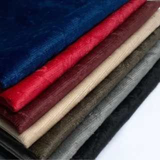 Tecido suede amassado para forrar sofa 1M X 140 Largura - Tecido para cabeceira, puff, Cadeira, Poltronas