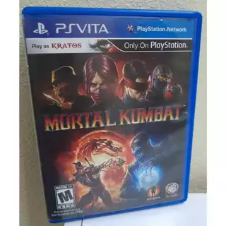 Jogo Mortal Kombat Ps Vita Mídia