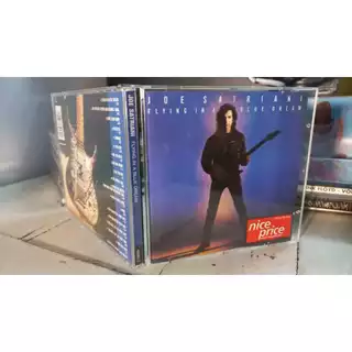 Cd Original Joe Satriani- Flying In A Blue Dream- Importado 1989 -Excelente