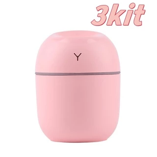 3 Pcs Umidificador Ultra Sônico Portátil USB 220ML Perfeito para Carro, Casa e Escritório Promoção