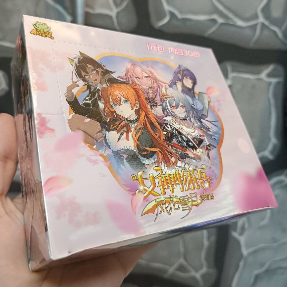 Booster Box Goddess Story NS-10 Cartas das Waifu