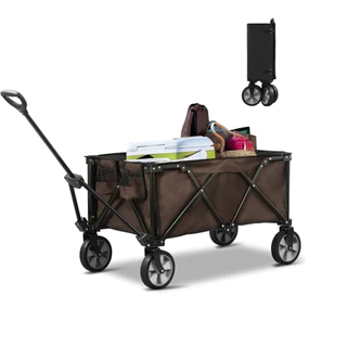 Carrinho para Transporte 4 Rodas Suporta 80 Kg - Desmontável