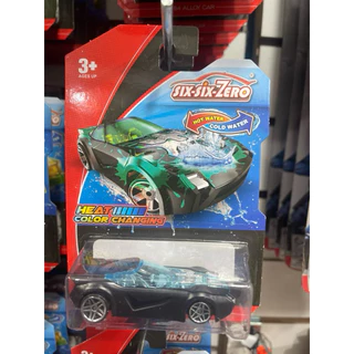 Carrinho De Ferro Estilo Hot Wheels Miniaturas Colecionáveis Hot Cars muda de cor kit 5 undades variadas, kit carro de ferro