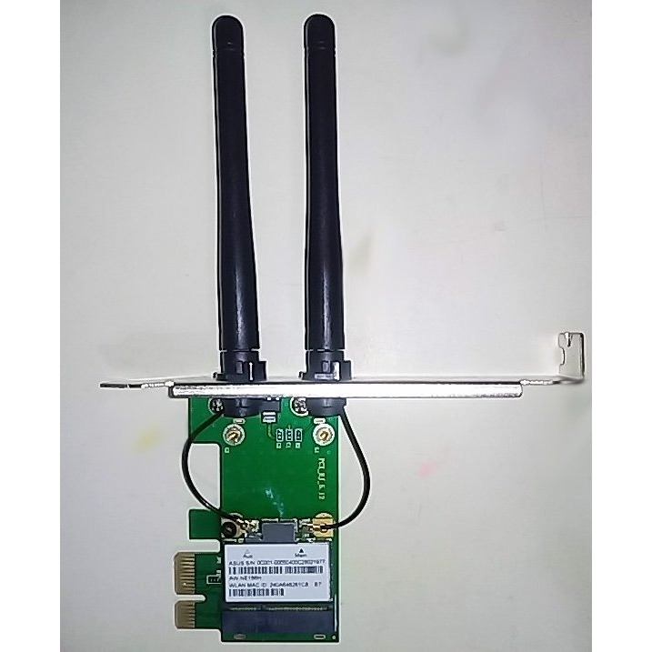 Placa de rede PCIe Wifi (para PC)