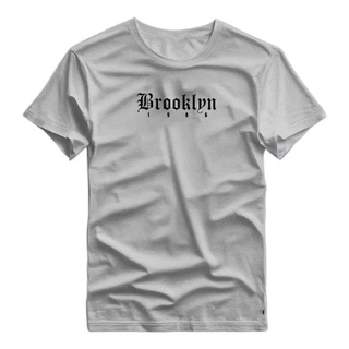 Camisa Camiseta Streetwear Brooklyn 1986 NY 100% Algodão Premium