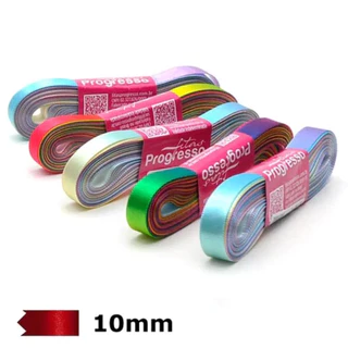 Fita de Cetim Arco Íris 10mm c/ 10 metros em Oferta na Shopee