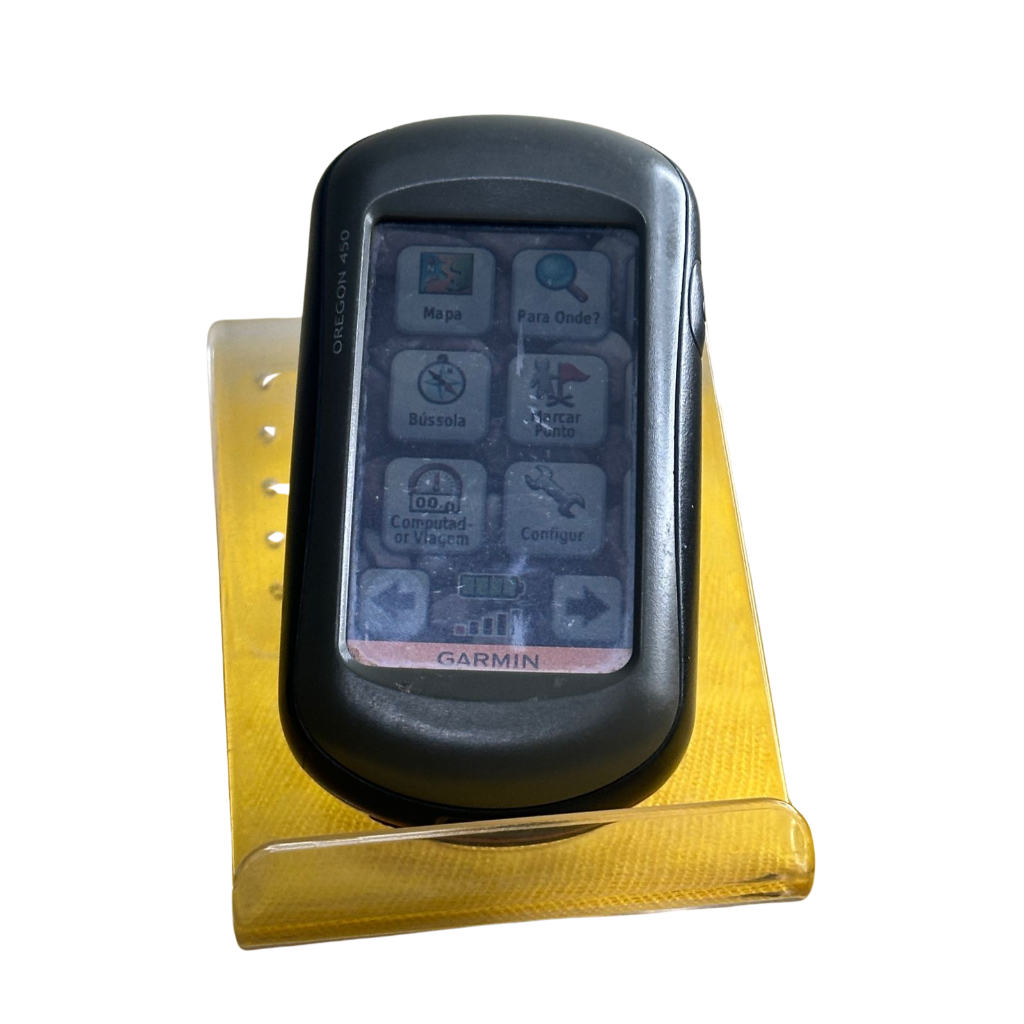 GPS Portátil Garmin Oregon 450T Suporte p Bike Garantia