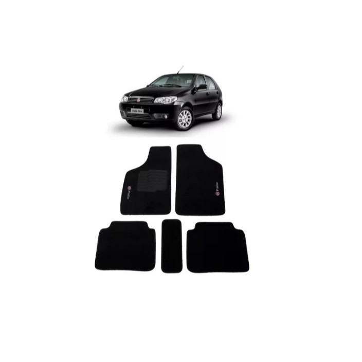 Tapete Específico Fiat Palio 2012 Em Diante Carpete + Túnel cortesia PTO
