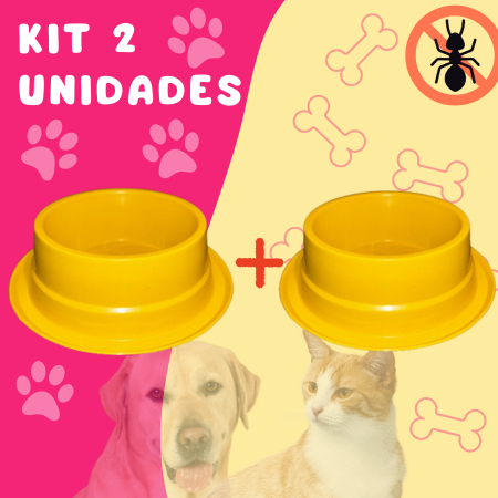 Kit 2 unidades Comedouro Anti Formiga