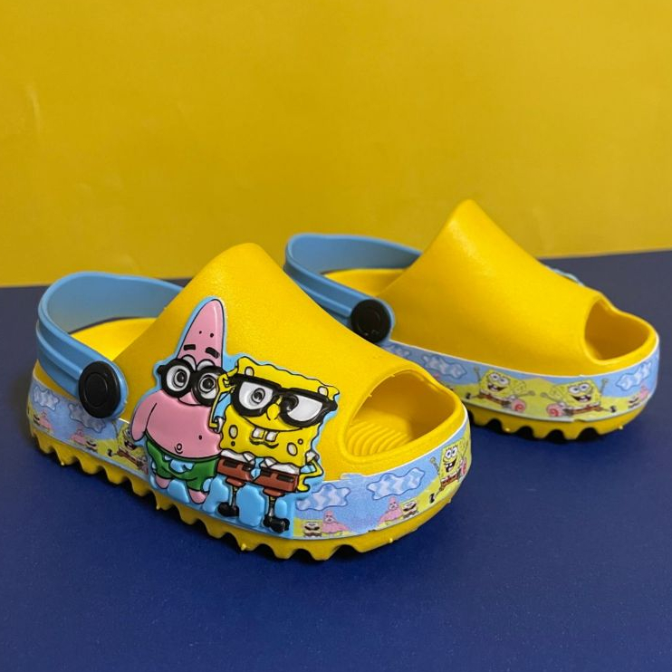 Sandália Babuche Crocs Infantil Menino Baby Macia e Confortável Bob ...