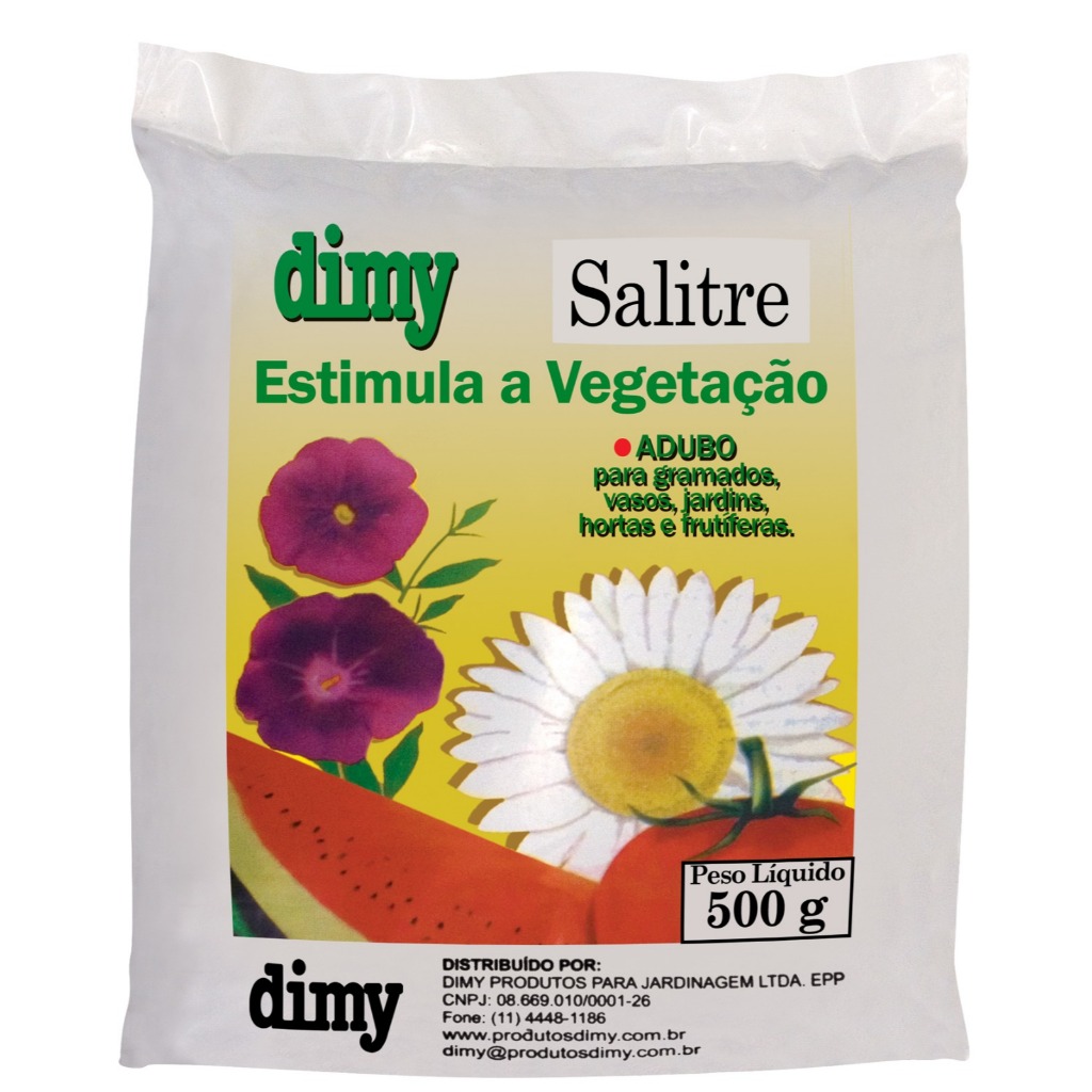 Adubo Fertilizante Salitre Estimula a Vegetação Mineral Simples ...