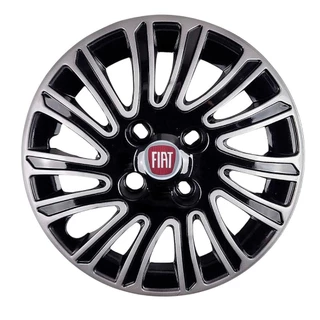 Jogo 4 Calotas Fiat Argo Mobi Aro 14 Esportiva Cubo Baixo Calota Especial Pronta Entrega 093CB