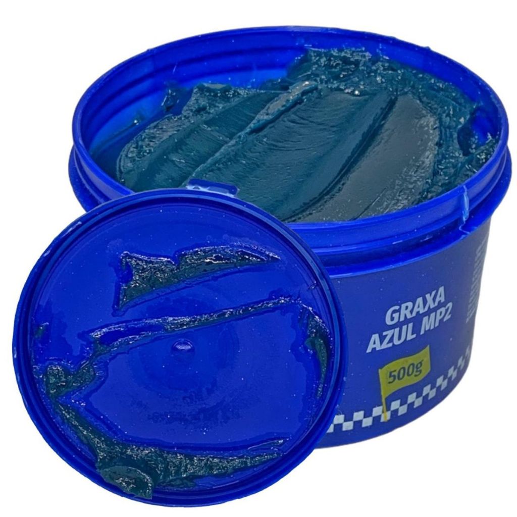 Graxa Azul 500g Uso Geral Automobilistico E Industrial MP2 | Shopee Brasil