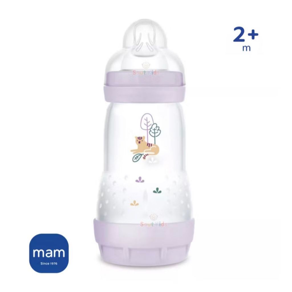 Mamadeira Easy Start - Firt Bottle 320ml - Mam - Várias Cores