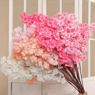Flores de cerejeira decorativas artificiais para festas, casamentos - BH802264