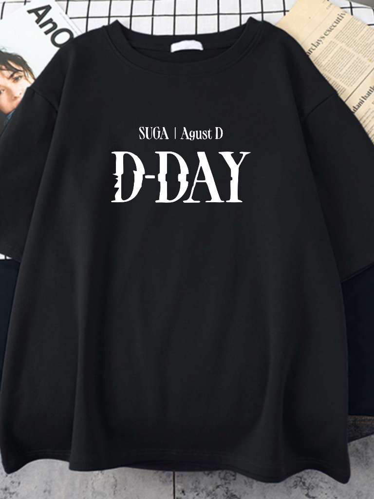 Camiseta Agust D Suga Min Yoongi D Day Unissex Blusa Feminina