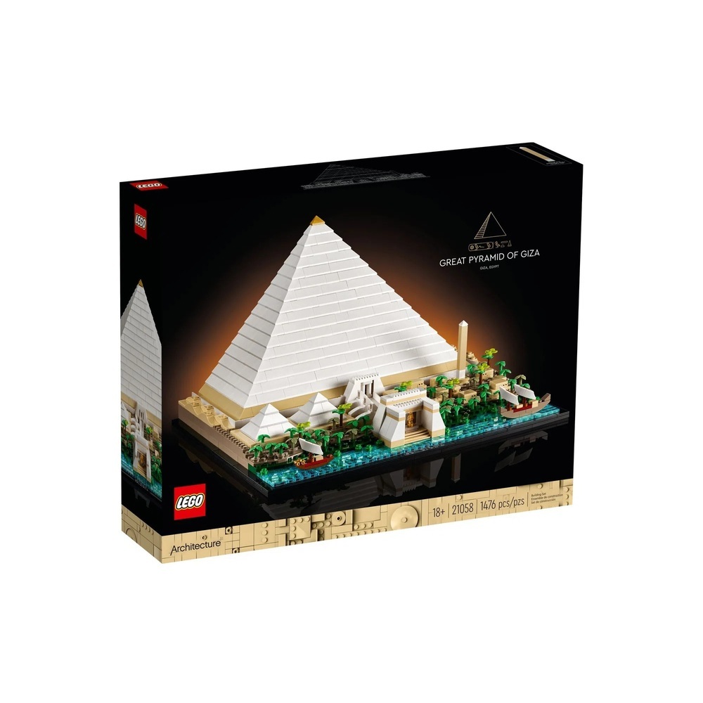 Lego Architecture Grande Pirâmide de Gizé 21058 | Shopee Brasil