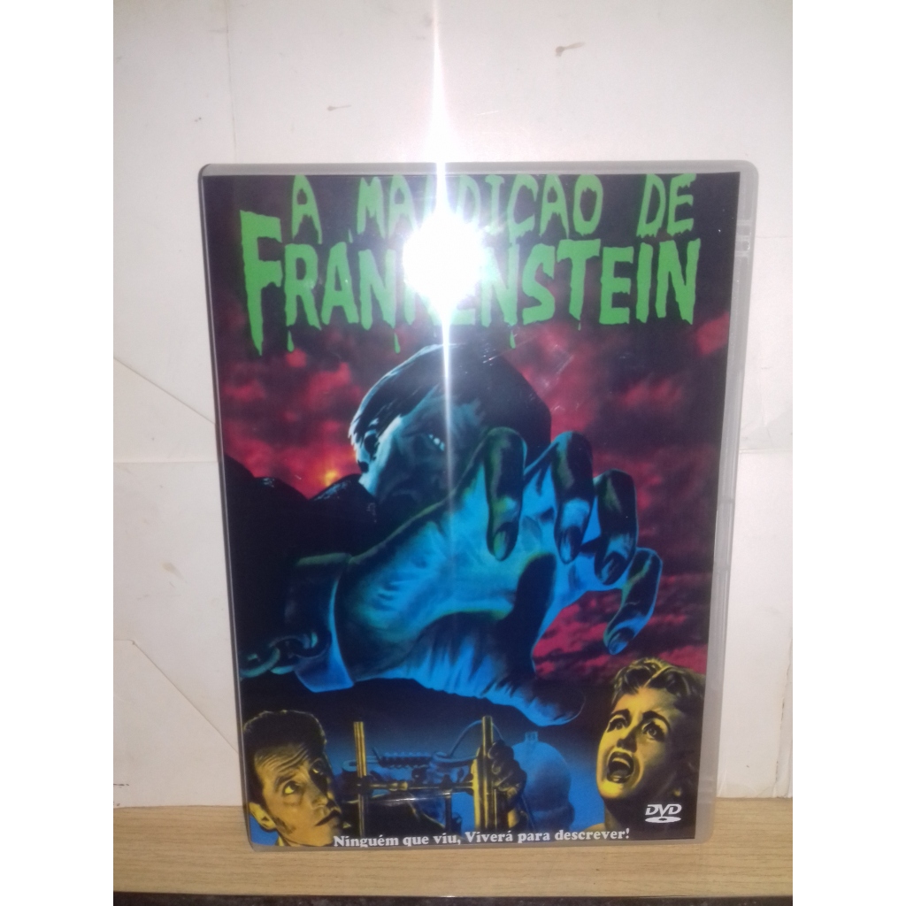 DVD A Maldição de Frankenstein 1957 Dual Áudio/Dublado HD1080p