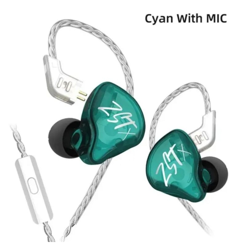 Fone de Ouvido KZ ZST X Retorno de Palco Profissional Pino B