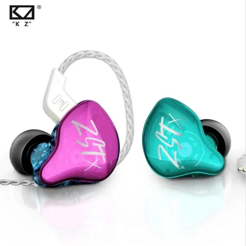 Fone de Ouvido KZ ZST X Retorno de Palco Profissional Pino B