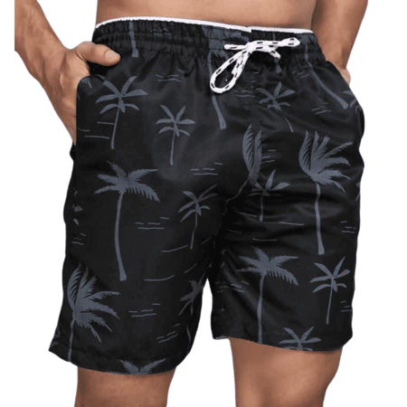 Short masculino tactel moda praia verão