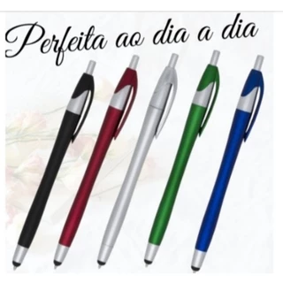 Caneta Esferográfica Touch Universal + Escrita Macia Atacado