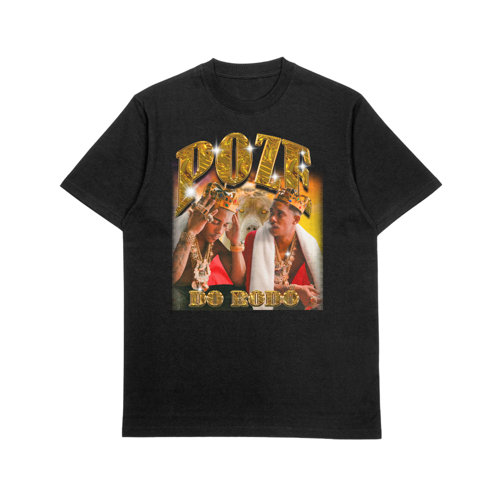 Camiseta Oversized Poze Do Rodo PZ | Shopee Brasil