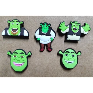 Pin Crocs Shrek/ Princesa Fiona/ Burro/ Gato De Botas