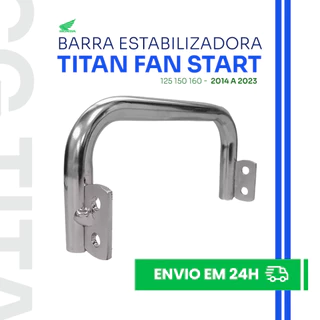 BARRA ESTABILIZADORA MOTO CG FAN TITAN START 125 150 160 - 20 em Oferta na Shopee