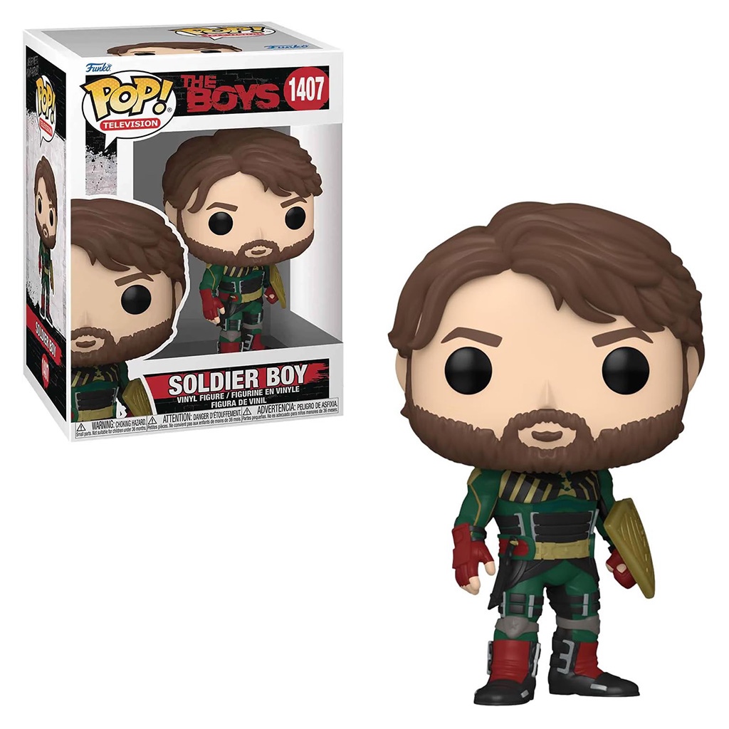 FUNKO POP THE BOYS S2 - SOLDIER BOY 1407 NOVO ORIGINAL