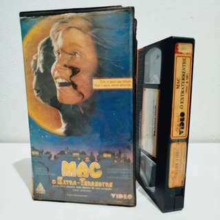 VHS MAC O EXTRA TERRESTRE - DUBLADO - CHRISTINE EBERSOLE JONATHA WARD KATRINA CASPARY LAUREN STANLEY STEWART RAFFILL