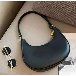 Baguete meia lua promoção Bolsa Feminina Lateral Lisa Qualidade Imperdível