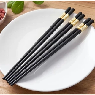 Kit Hashi Pares Palitos pauzinho Reutilizável Resistente de fibra de vidro