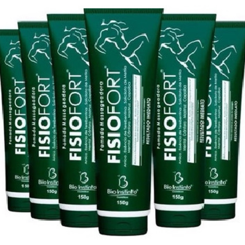 Pomada Fisiofort Verde Bio Instinto 150g - Imagem 1