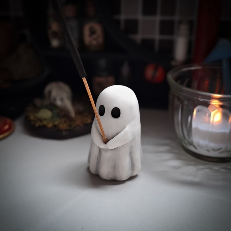 Porta incenso vareta e miniatura fantasma-Buu