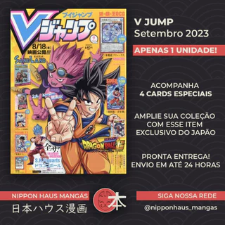 Mangá - Dragon Ball Super e SandLand (V Jump Setembro 2023)