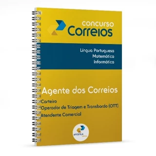 Apostila Concurso Correios 2024 Oficial-Criado Pela Banca