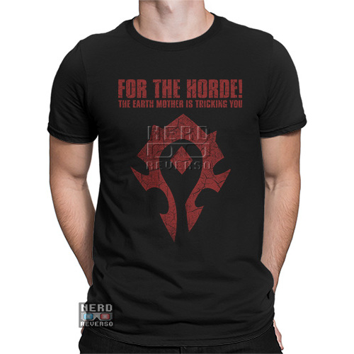 Camiseta World of Warcraft Horde RPG MMORPG Games