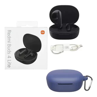 Fone De Ouvido Xiaomi Redmi Buds 4 Lite Original + Capa Colo