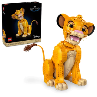 Lego Disney O Rei Leão: Simba Jovem (43247) - 1445pcs