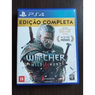 Jogo The Witcher 3 Ed Completa PS4 Mídia Física 🇧🇷