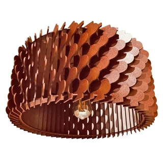 Luminária de Teto Grande Pendente Luxo Cozinha Sala de Estar Balcão Bancada Decoração Rústica